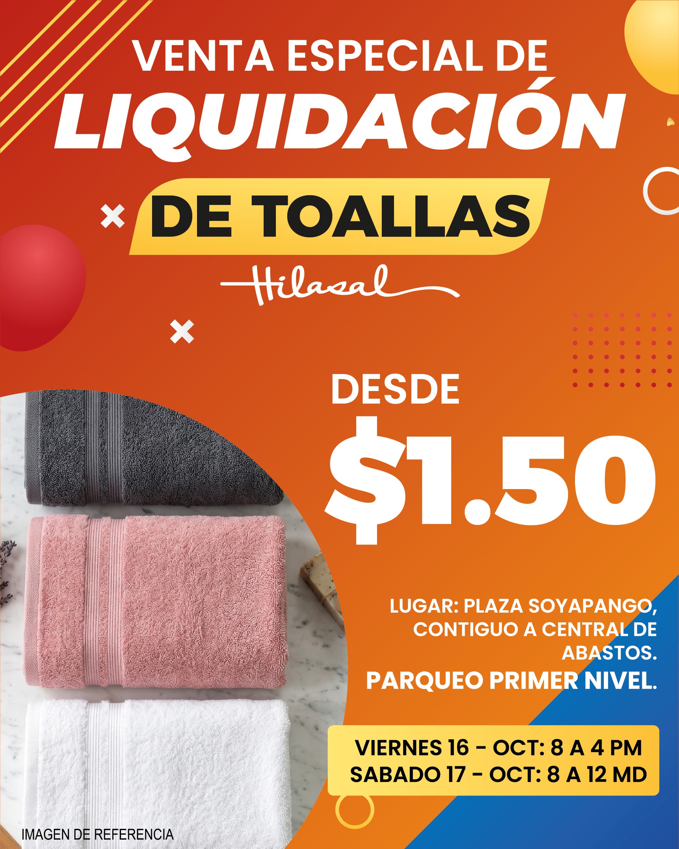 Liquidación de Toallas A