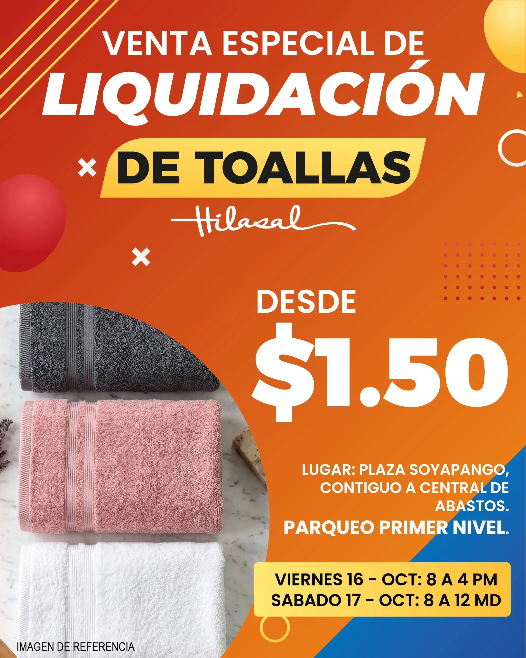 Liquidación de Toallas A