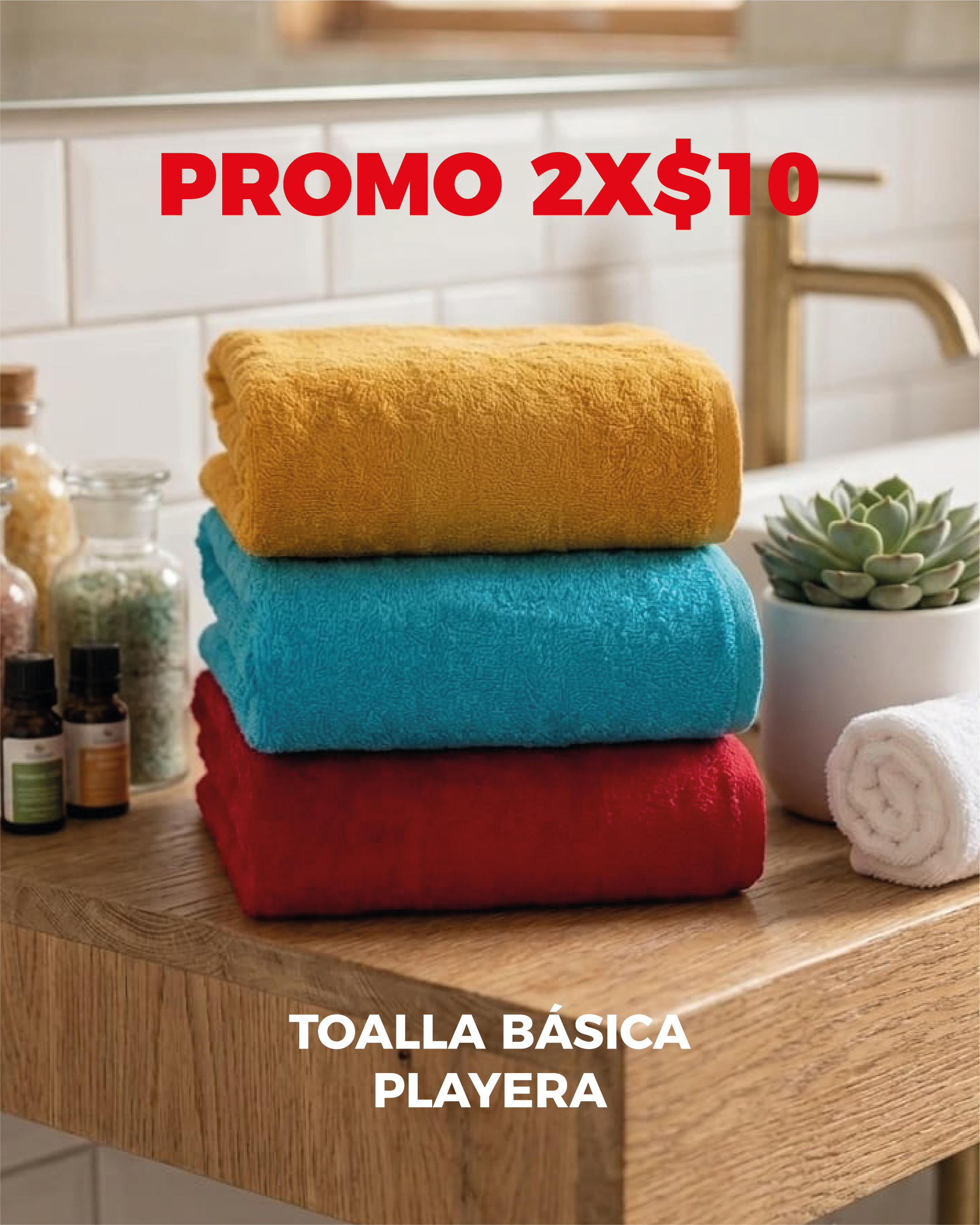 Toalla Básica Playera